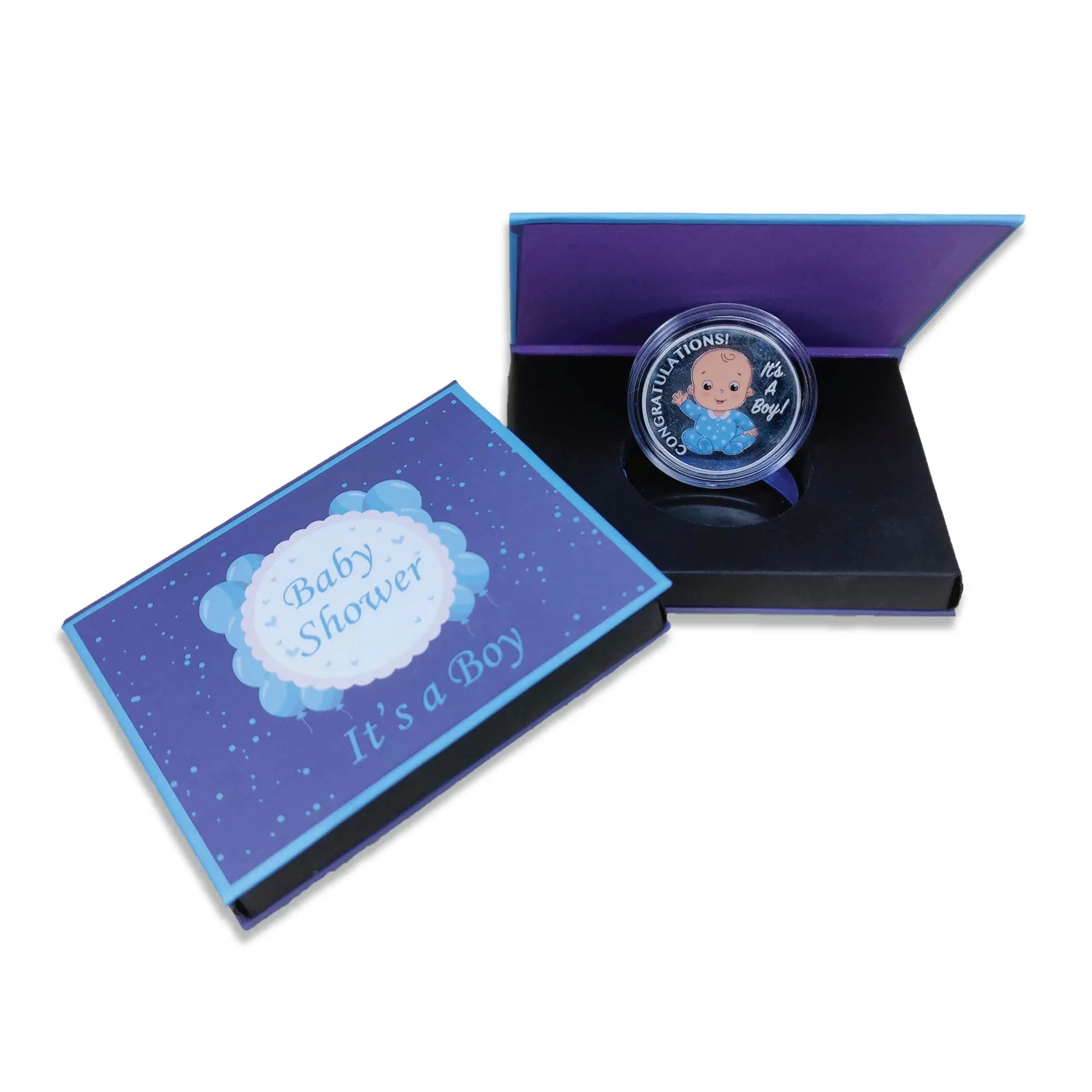 New Born Baby Boy Gift Silver Coin 10 Grams lordsjewels