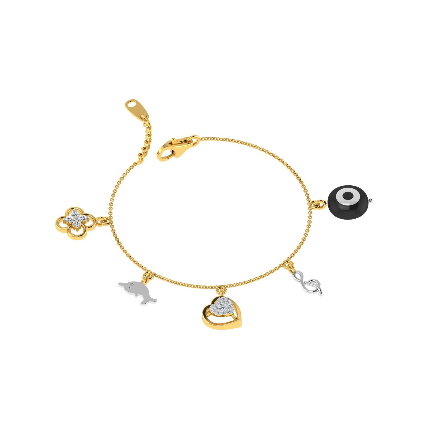 Evil Eye Diamond Bracelet lordsjewels