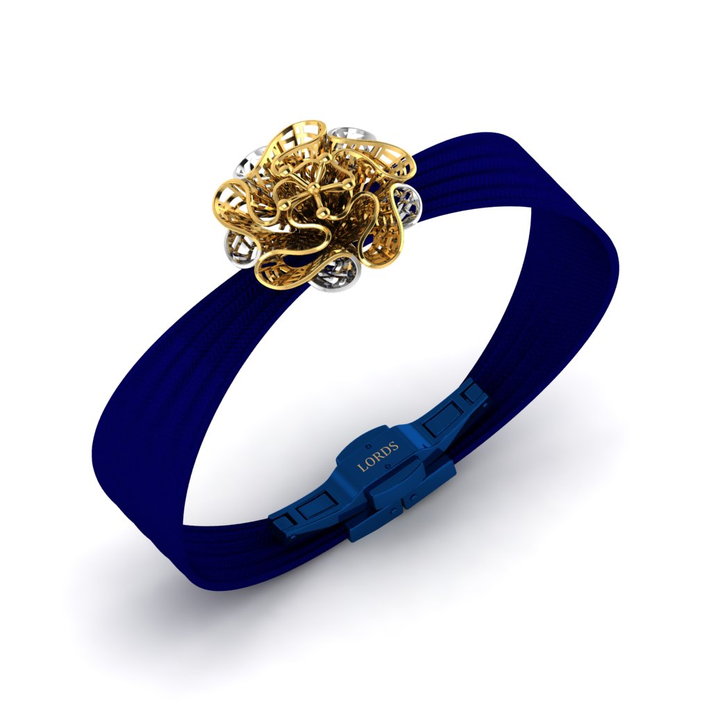 Floret Gold Bracelet lordsjewels