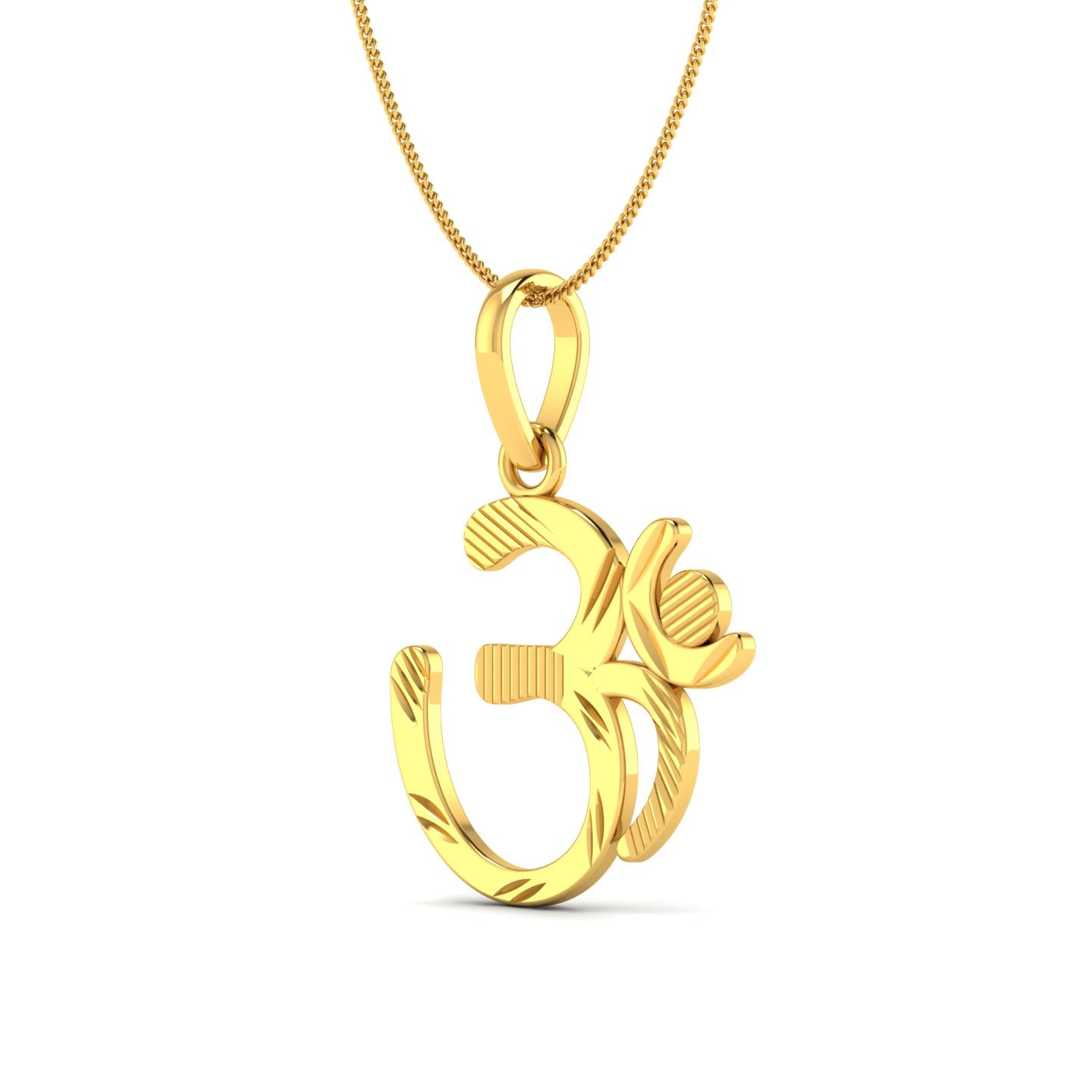 Om Gold Pendant lordsjewels