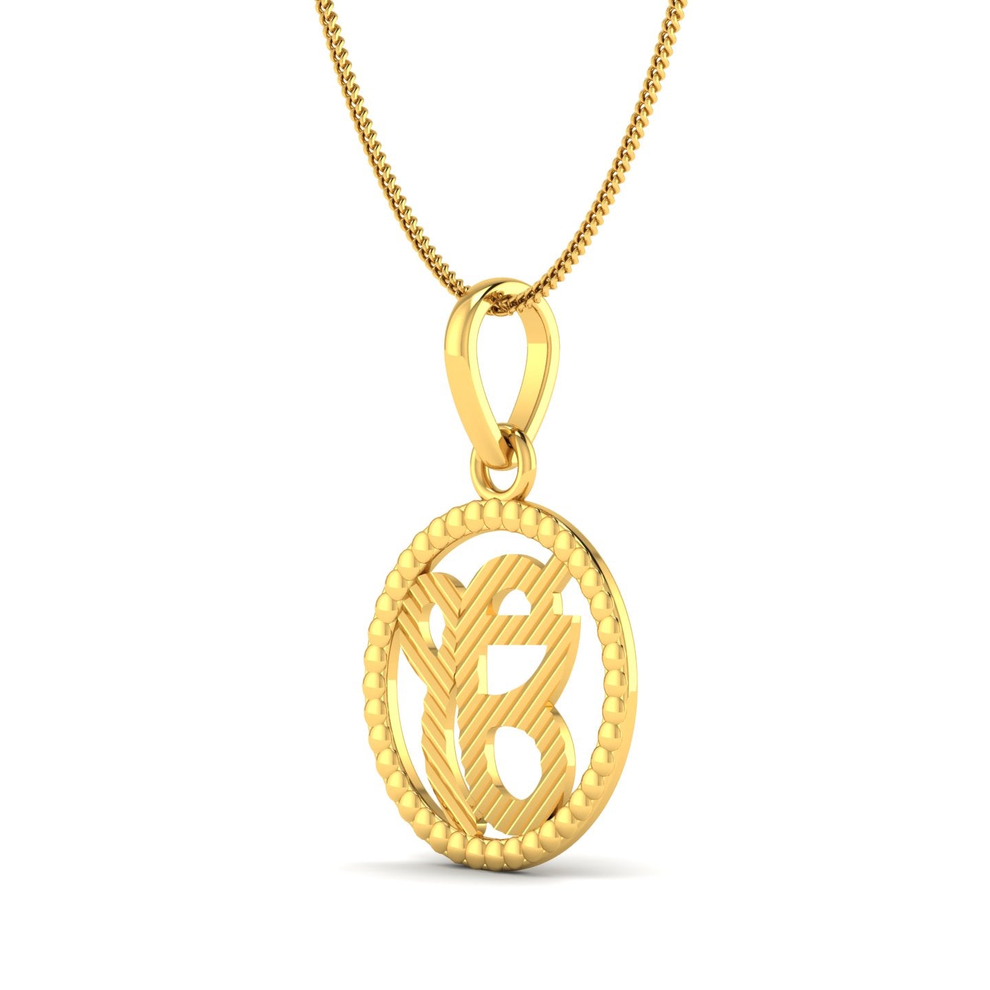 Ek Omkar Gold Pendant lordsjewels