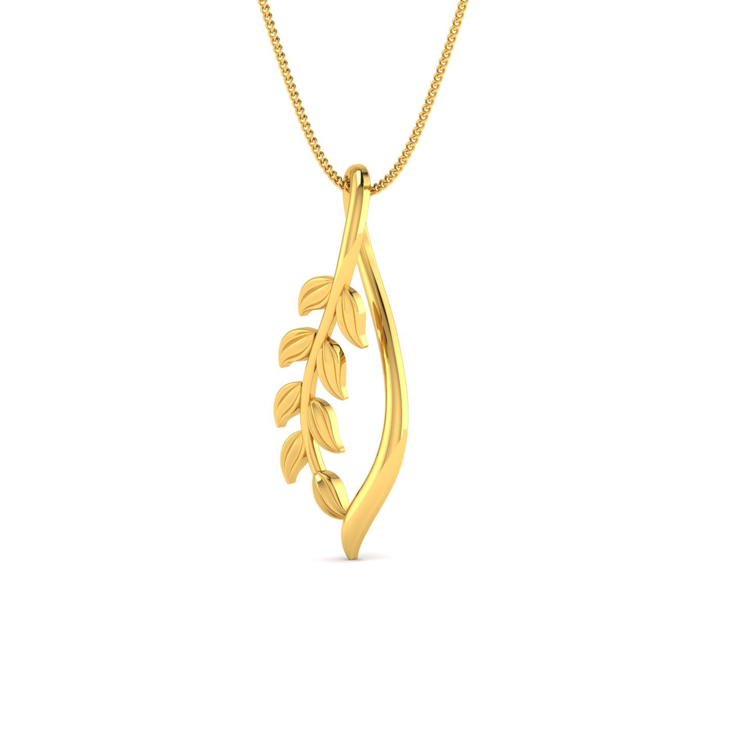 Petal Flair Gold Pendant lordsjewels