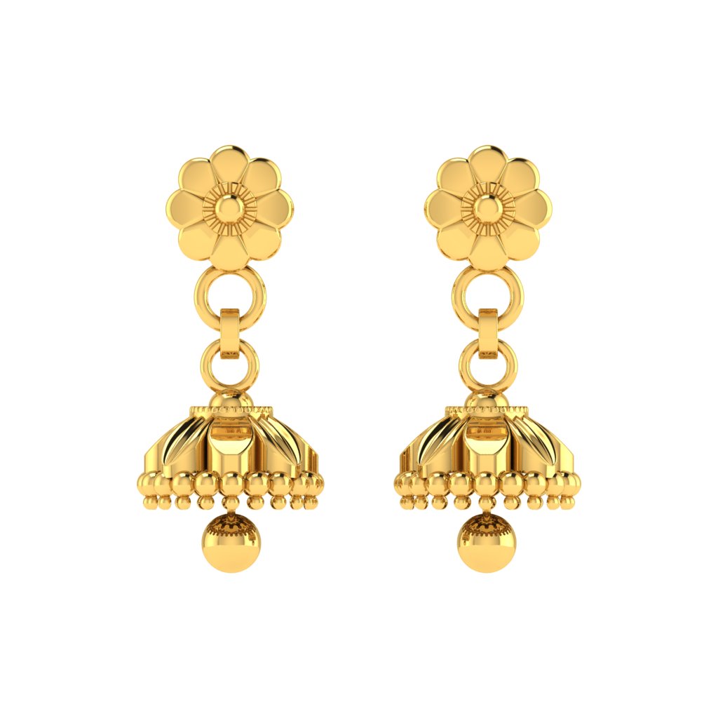 Balihari 22 Karat Jhumki lordsjewels