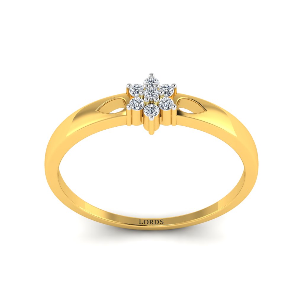 Floret Petal Diamond Ring lordsjewels