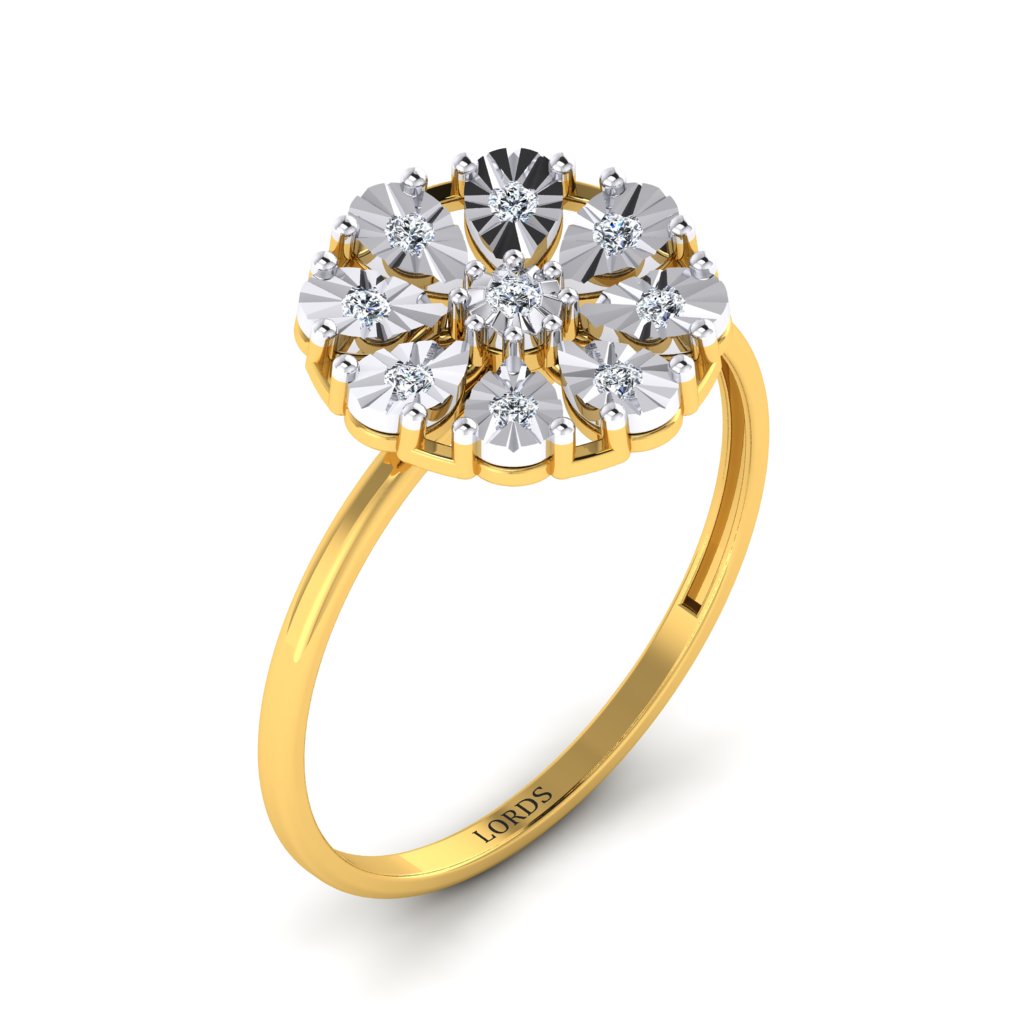 Floret Club Diamond Ring lordsjewels