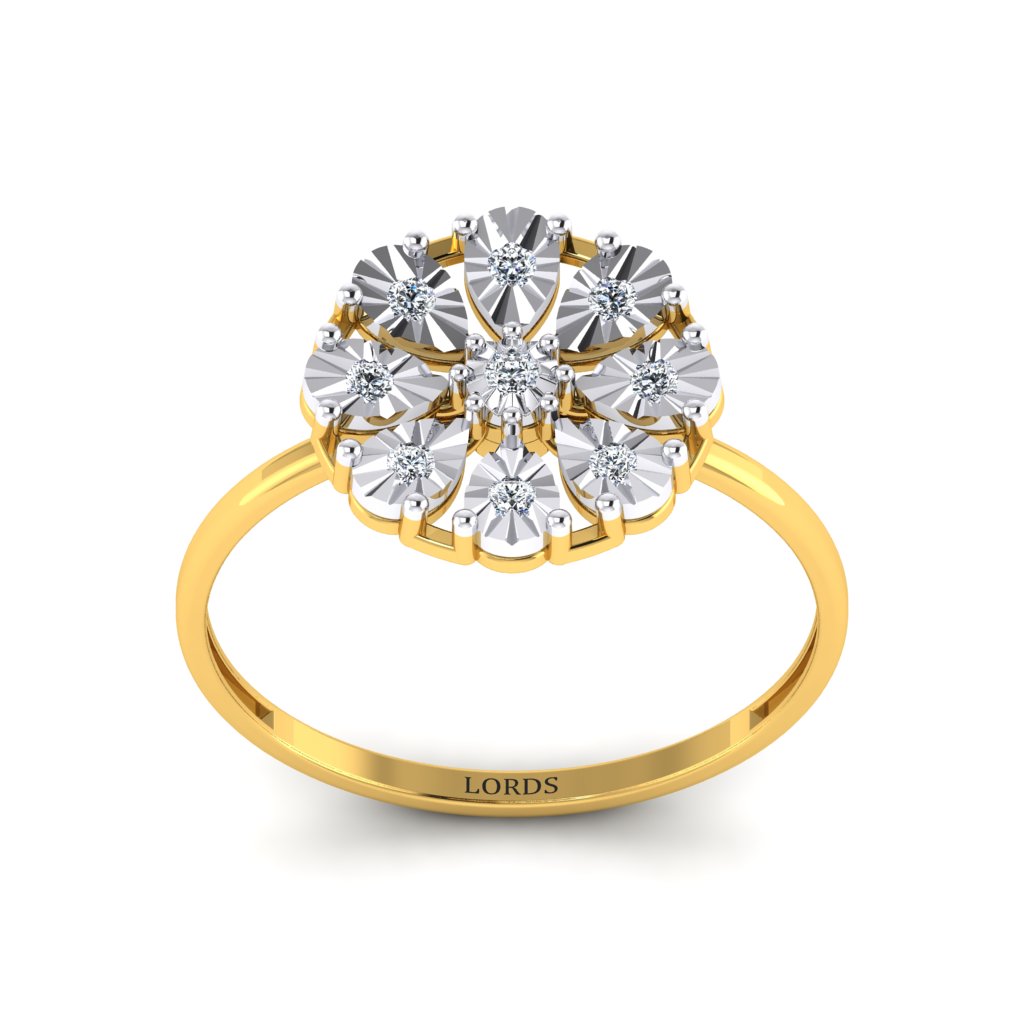 Floret Club Diamond Ring lordsjewels