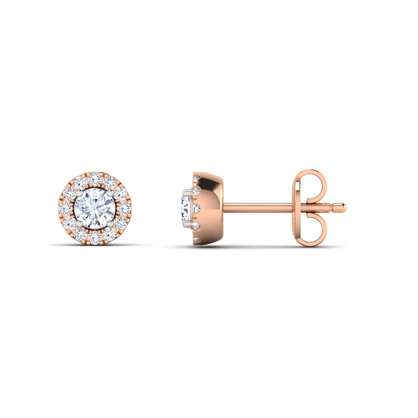 Dazling Moon Diamond Earring lordsjewels