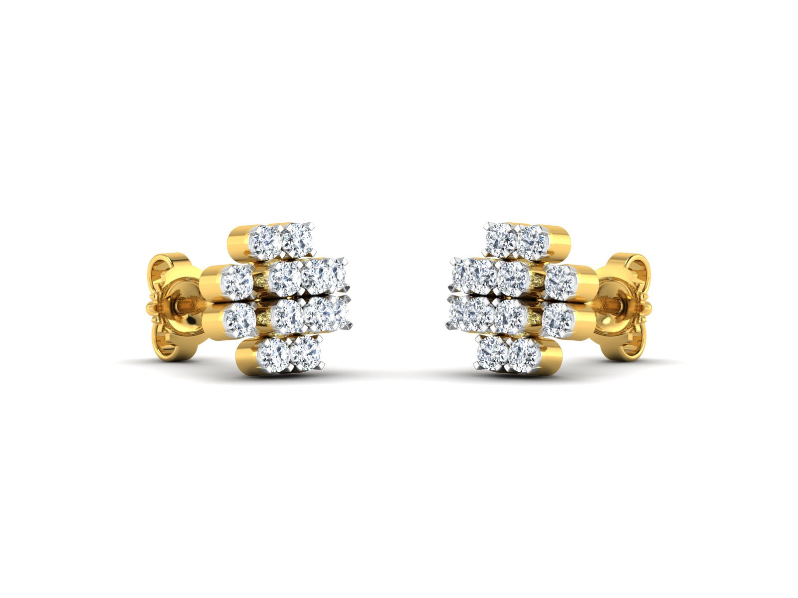 Agglomerated Diamond Earring lordsjewels